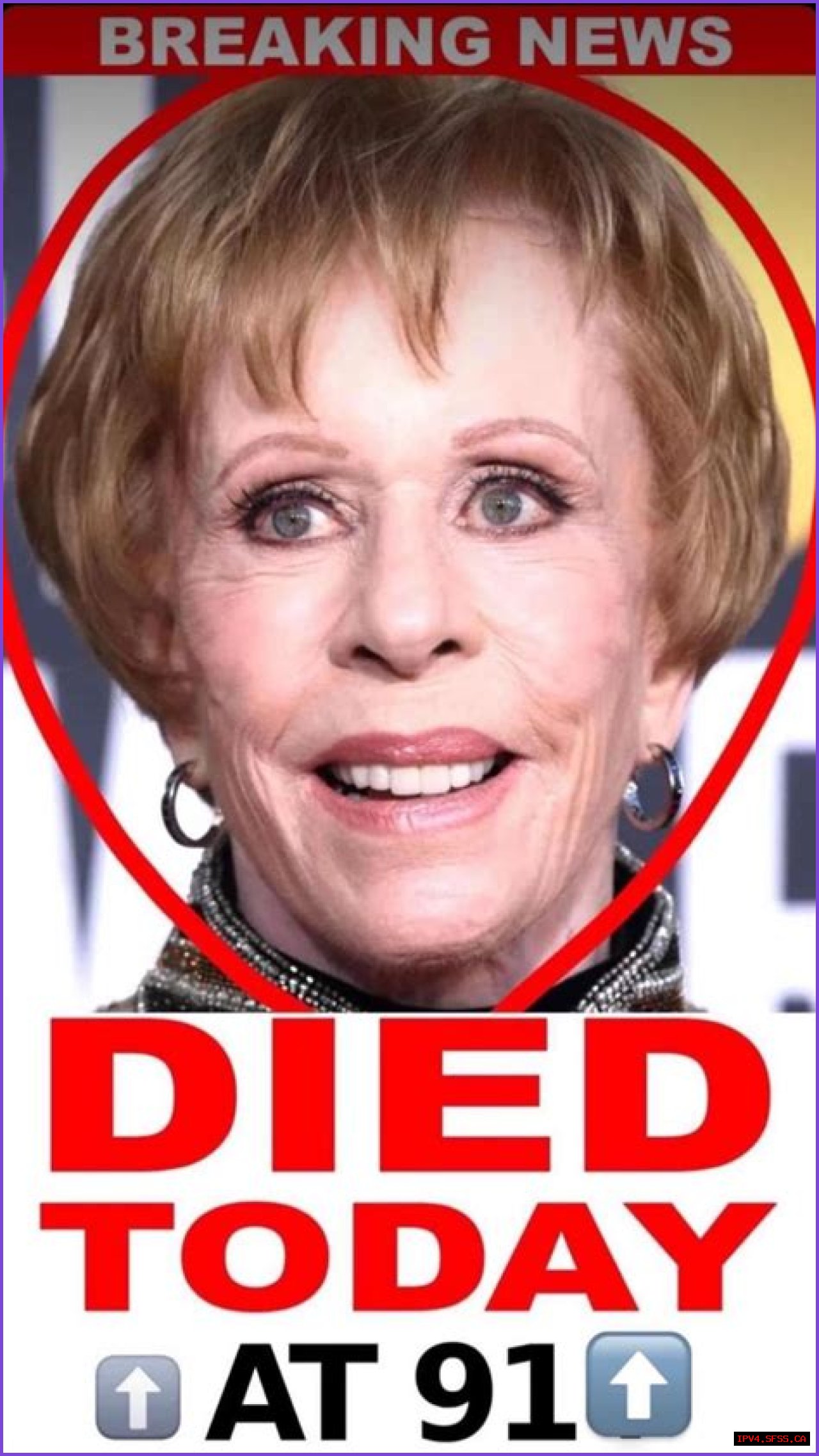 Did Carol Burnett Experience A Stroke?